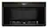Front. Whirlpool - 1.9 Cu. Ft. Convection Over-the-Range Microwave with Air Fry Mode - Black Stainless Steel.