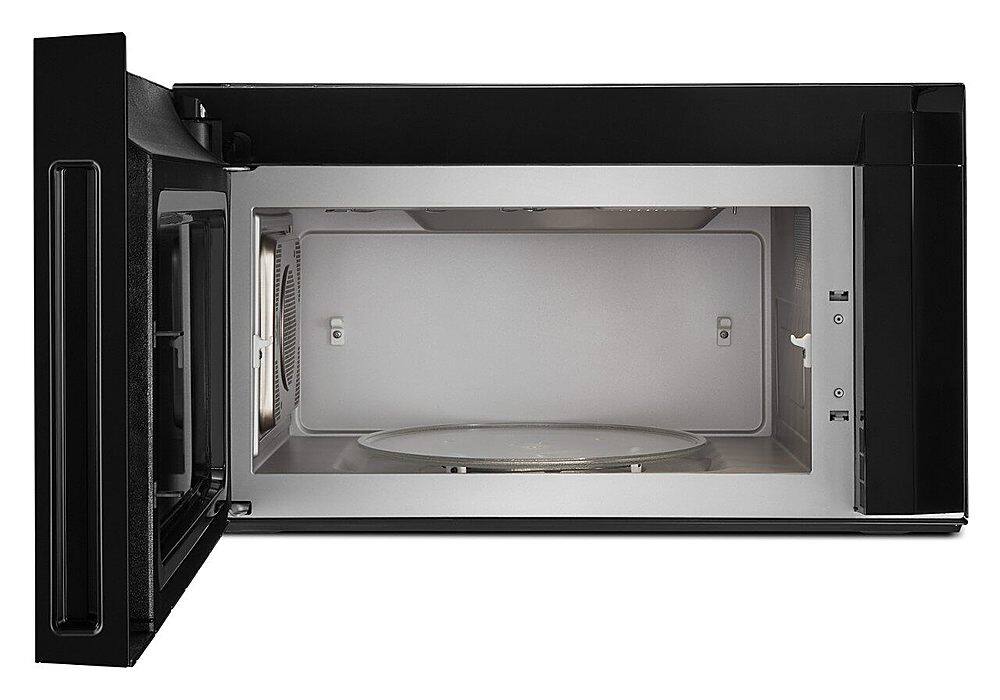 Alt View 14. Whirlpool - 1.9 Cu. Ft. Convection Over-the-Range Microwave with Air Fry Mode - Black.