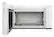 Alt View 1. Whirlpool - 1.9 Cu. Ft. Convection Over-the-Range Microwave with Air Fry Mode - White.