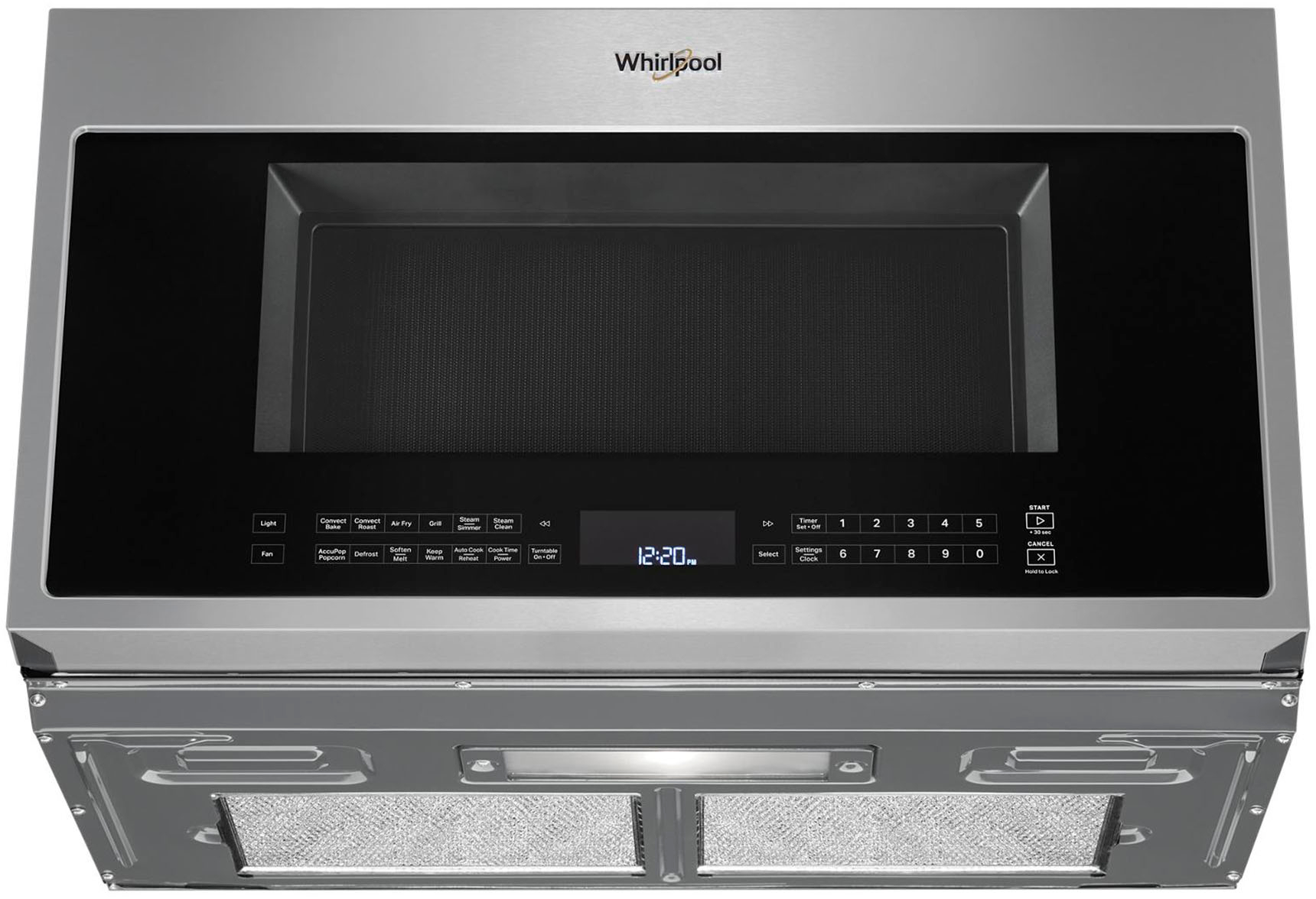 Whirlpool 1.9 Cu. Ft. Convection Over-the-Range Microwave with Air Fry Mode  Stainless Steel WMH78519LZ - Best Buy