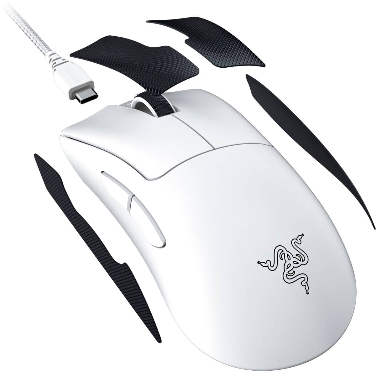 RZ01-04630200-R3U1 Best with Battery Wireless Pro Optical - Lightweight Razer V3 Hour Buy 90 Gaming White DeathAdder Mouse