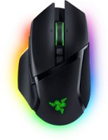 Basilisk V3 Pro Customizable Wireless Gaming Mouse with Razer HyperScroll Tilt Wheel - Black - Front_Zoom