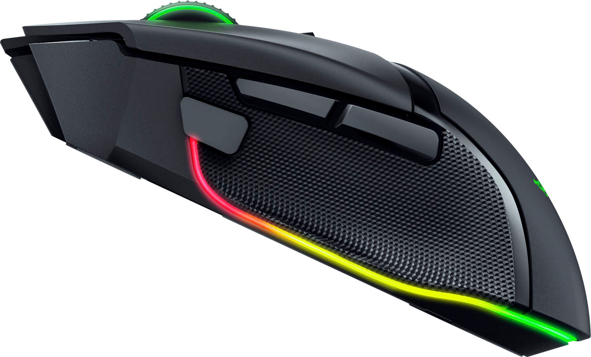 Razer Basilisk V3 Pro Customizable Wireless Gaming Mouse: Fast Optical  Switches Gen-3 - HyperScroll Tilt Wheel - Chroma RGB - 11 Programmable  Buttons