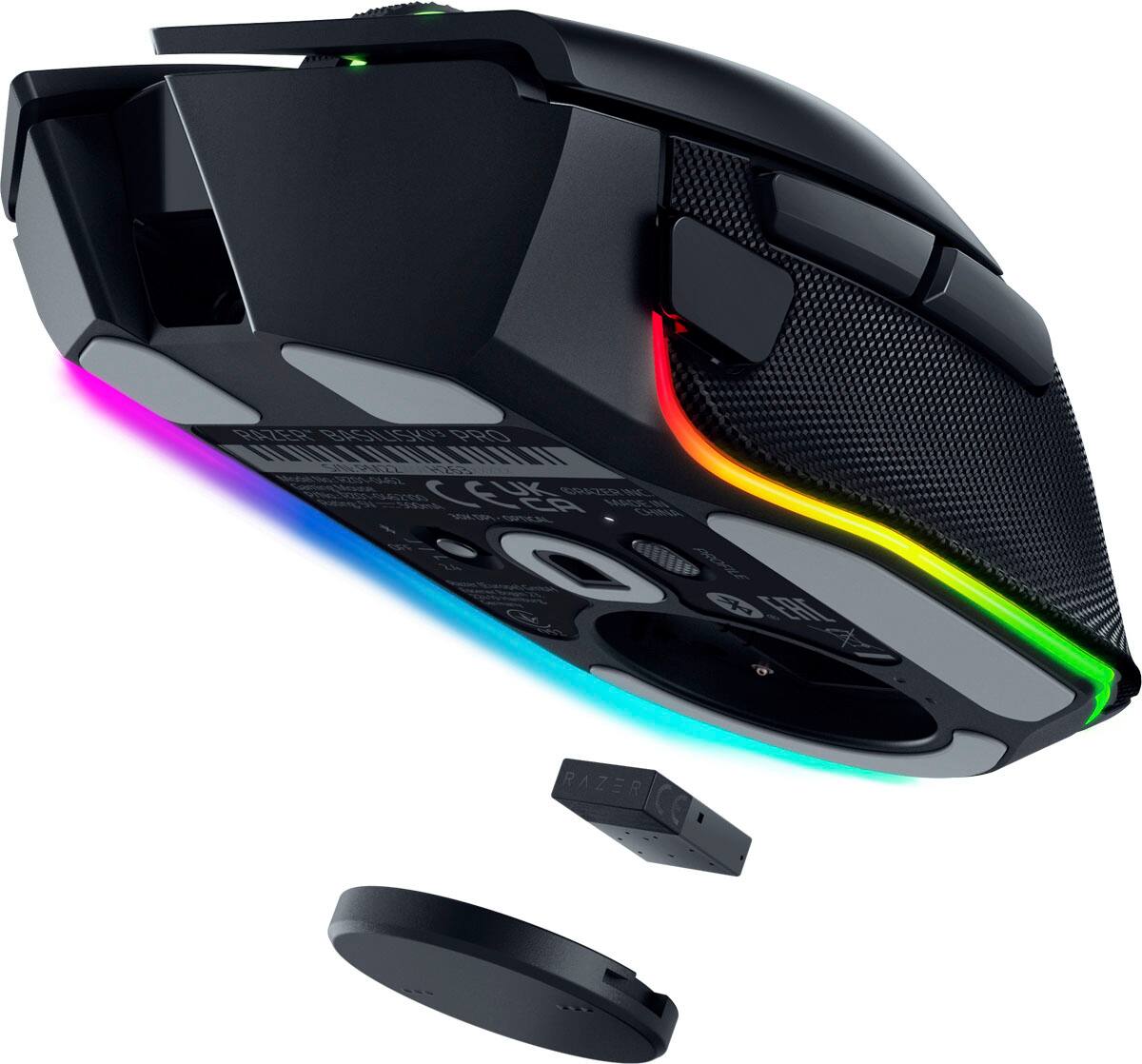 Basilisk V3 Pro Customizable Wireless Gaming Mouse with Razer HyperScroll  Tilt Wheel Black RZ01-04620100-R3U1 - Best Buy