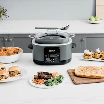 Ninja Foodi PossibleCooker PRO, 8.5qt Multi Cooker Sea Salt Grey Ninja Foodi PossibleCooker PRO, 8.5qt Multi Cooker Sea Salt Grey