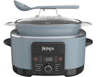 Ninja - Foodi PossibleCooker PRO, 8.5qt Multi-Cooker - Sea Salt Grey - Front_Zoom