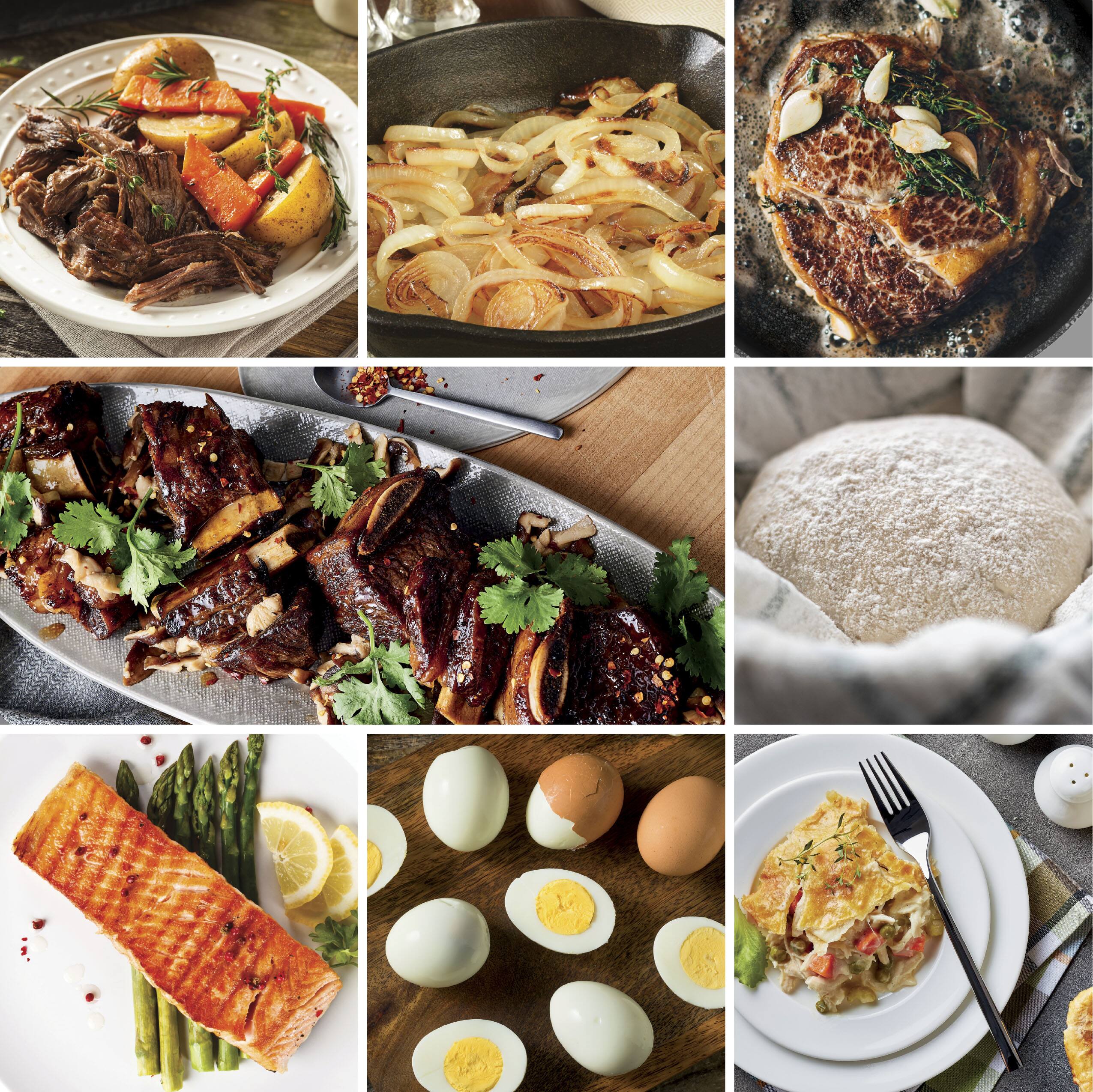 Alt View 13. Ninja - Foodi PossibleCooker PRO, 8.5qt Multi-Cooker - Sea Salt Grey.