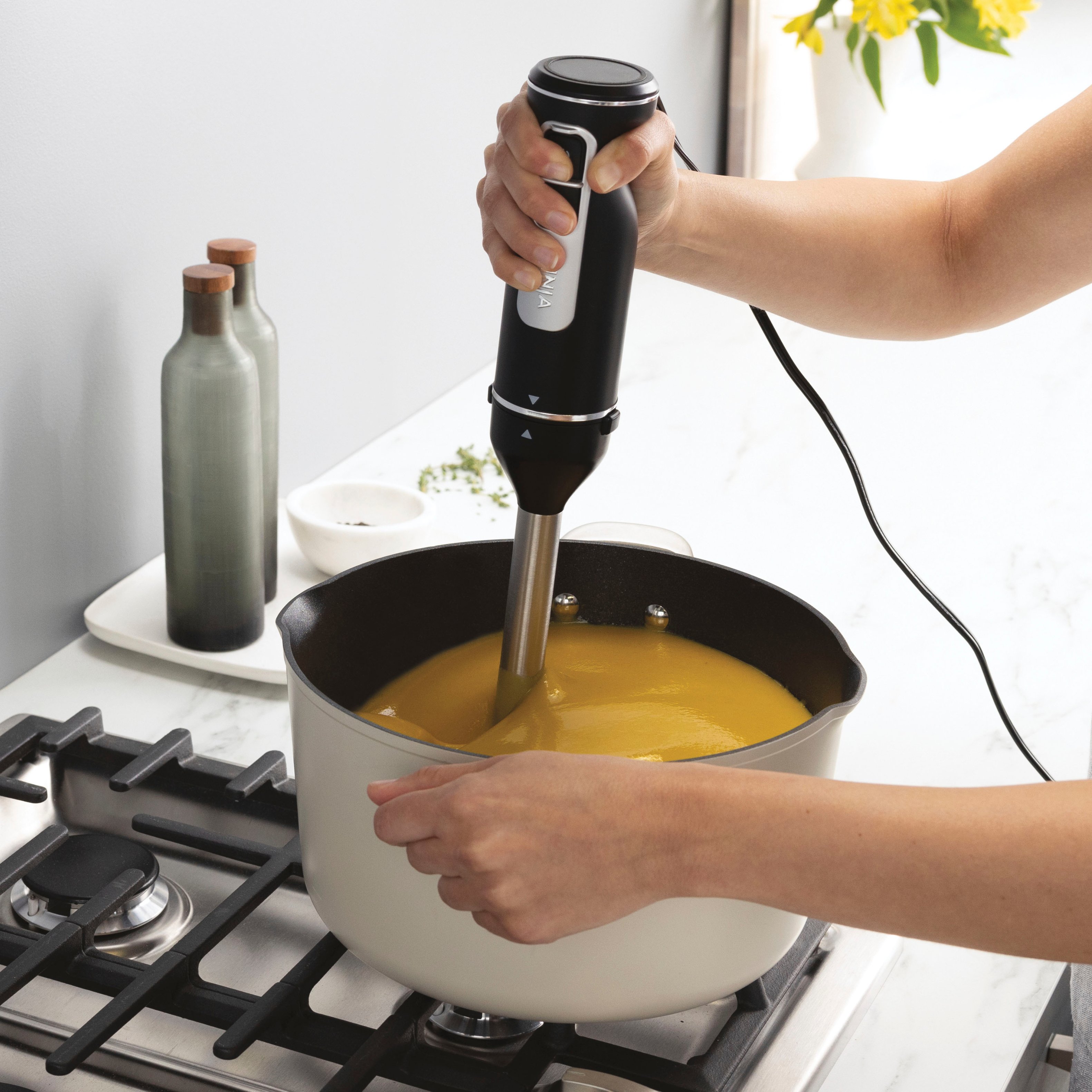 Ninja Foodi Power Mixer System Blender and Hand Mixer with Dough Hooks