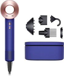 Dyson - Supersonic Hair Dryer - Vinca Blue/Rosé - Front_Zoom
