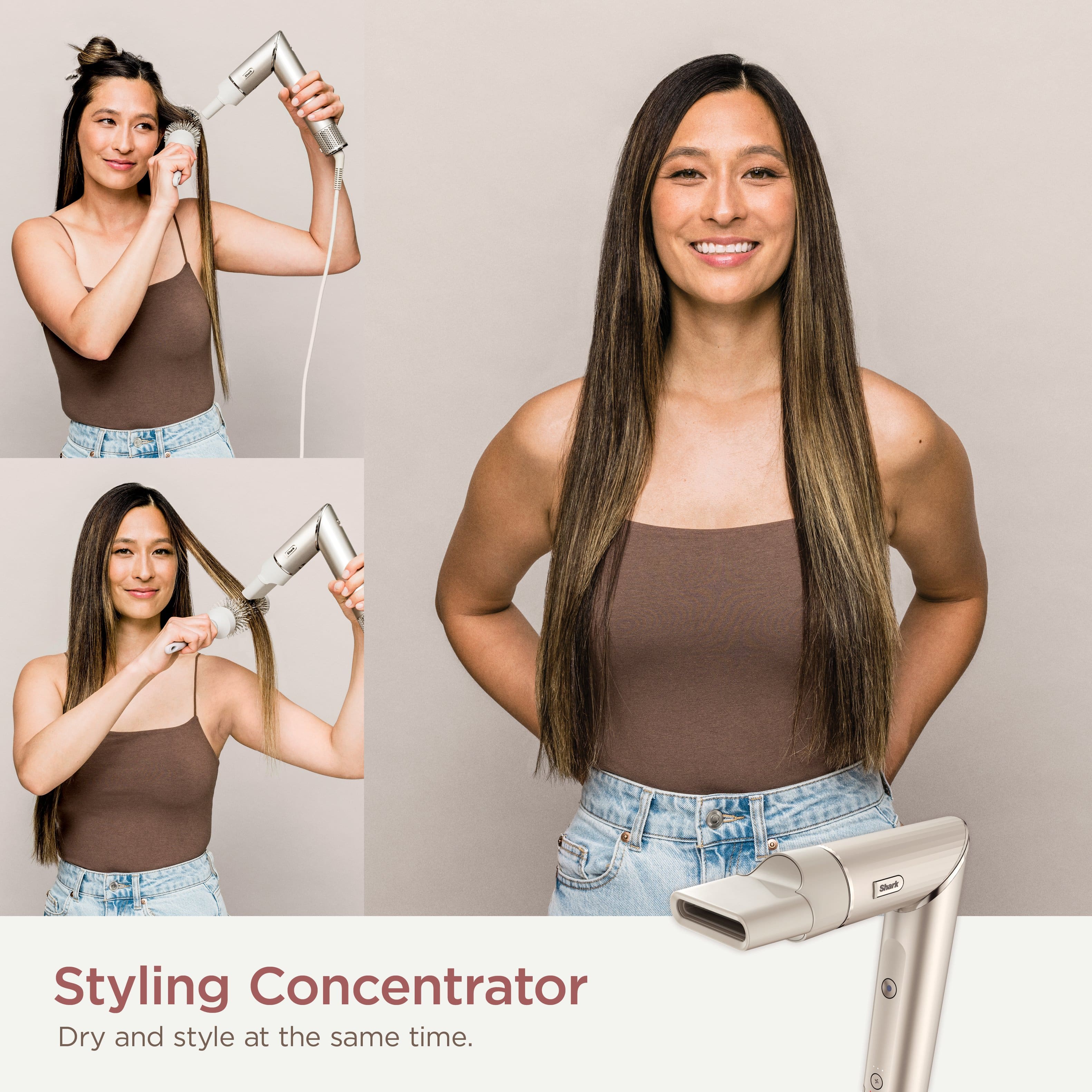 Styling Concentrator: Dry and Style at the Same Time.