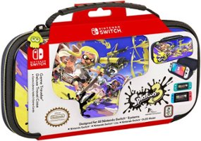 RDS Industries - Nintendo Switch Game Traveler Deluxe Splatoon 3 Travel Case designed for all Nintendo Switch systems - Multi - Alt_View_Zoom_11