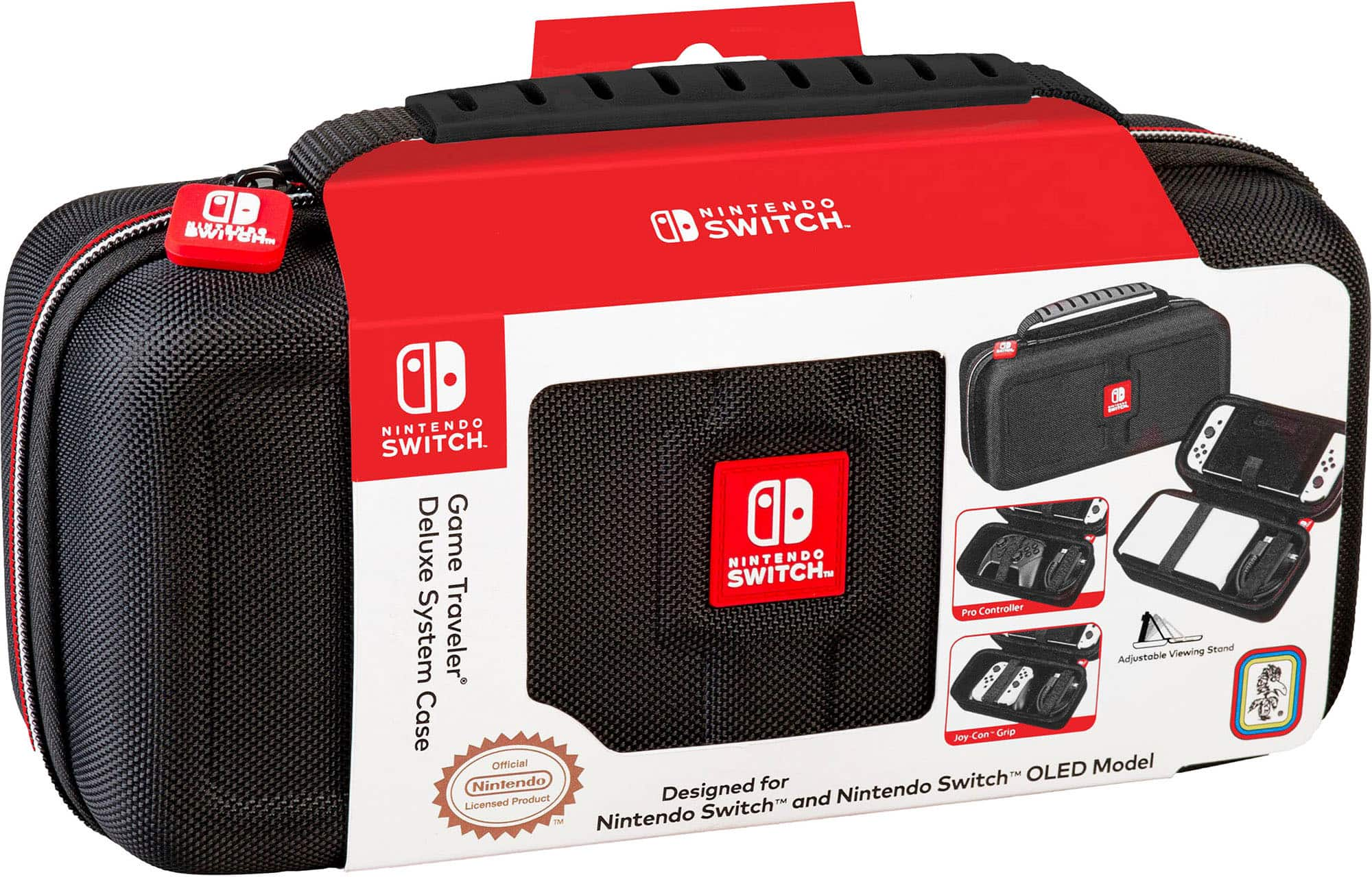 RDS Industries Nintendo Switch and Nintendo Switch OLED Model Game Traveler  Deluxe System Case NNS4000 - Best Buy