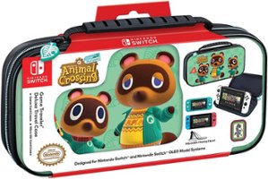 RDS Industries - Nintendo Switch Game Traveler Deluxe Animal Crossing Travel Case designed for all Nintendo Switch systems - Alt_View_Zoom_11