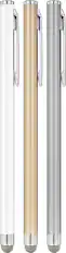 Front. Insignia™ - Slim Stylus for Smartphones, Tablets and More (3-Pack) - Multicolor.