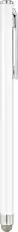 Front. Insignia™ - Slim Stylus for Smartphones, Tablets and More - White.
