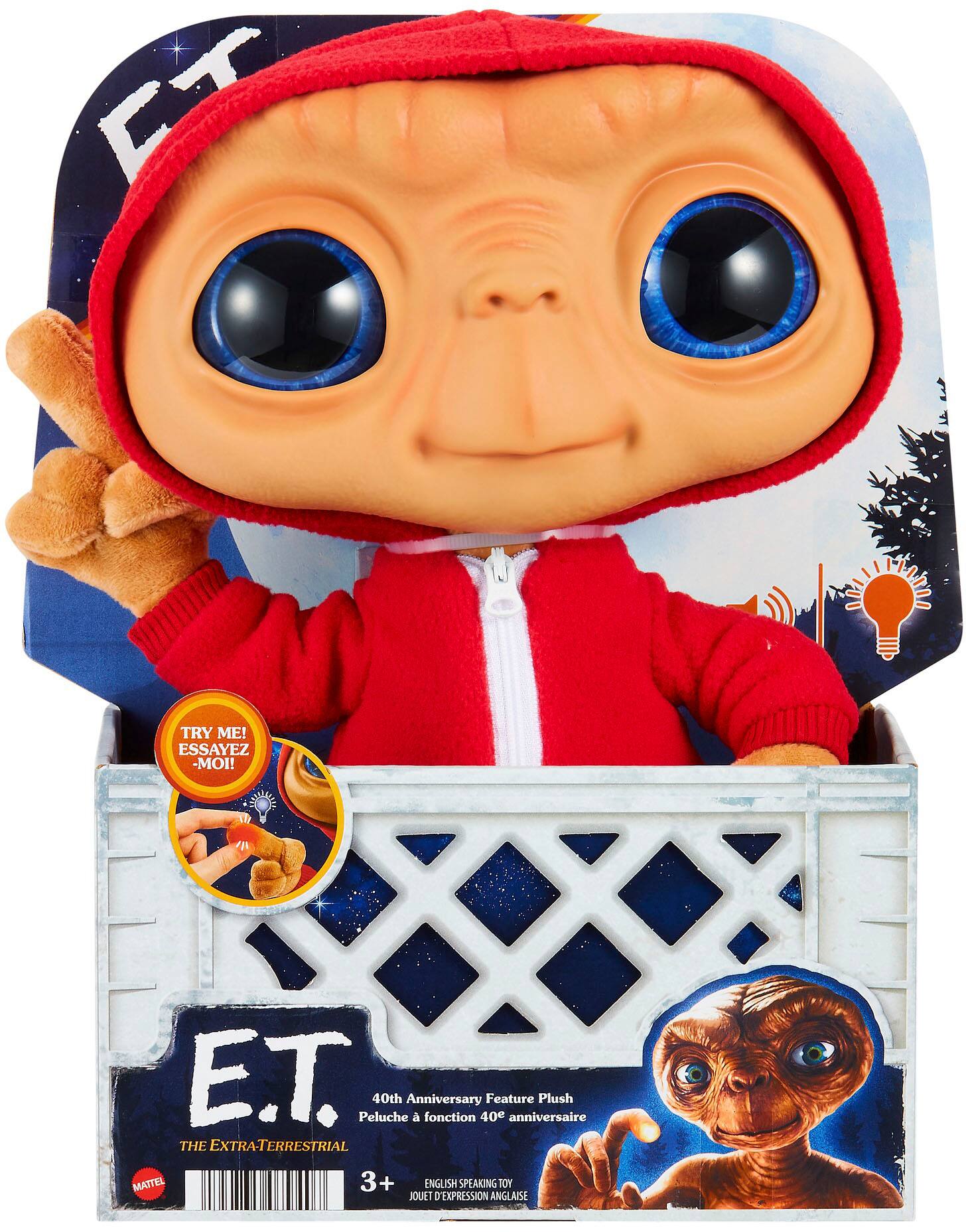 Alt View 13. Mattel - E.T. Plush Figure.