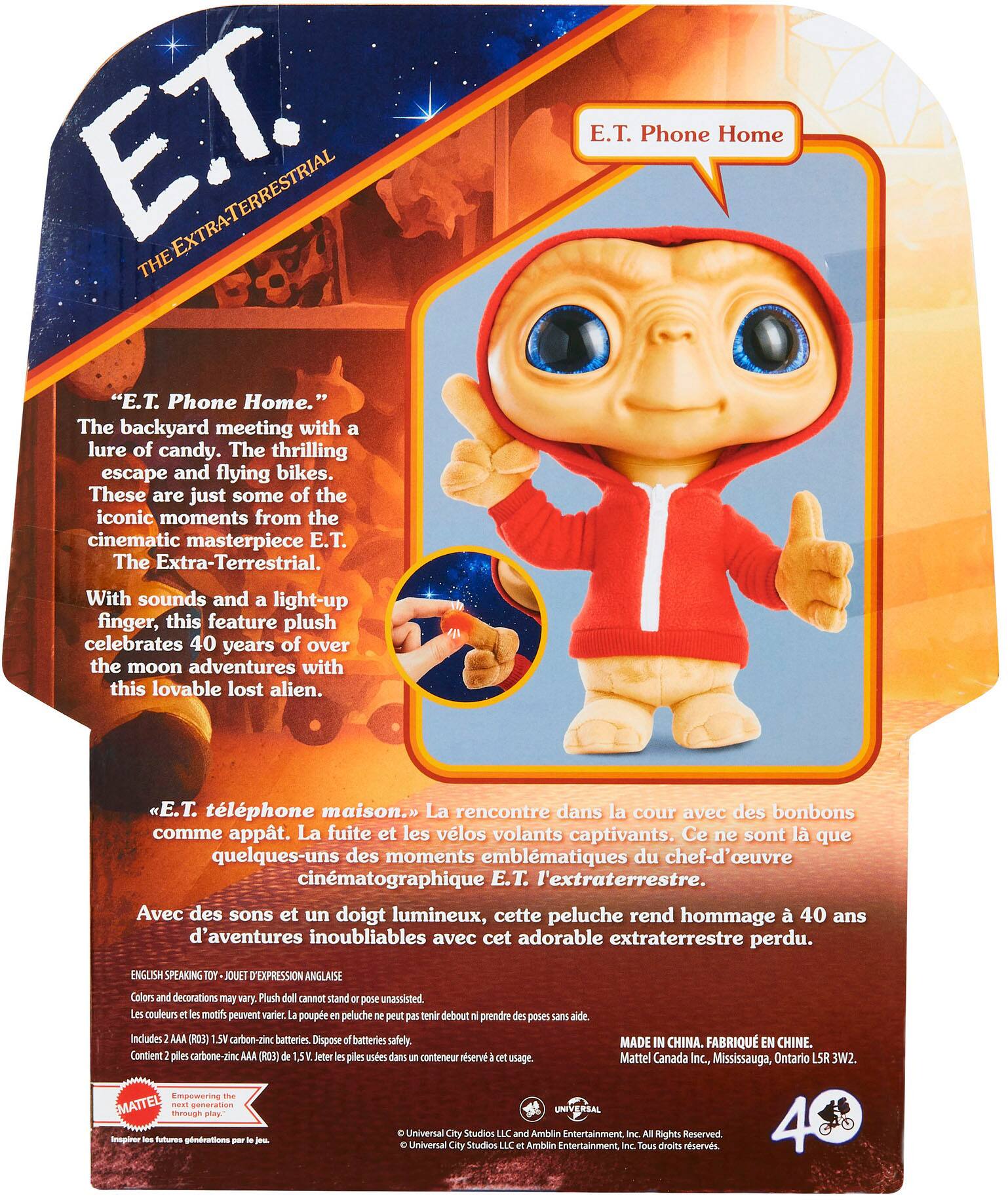 Alt View 14. Mattel - E.T. Plush Figure.