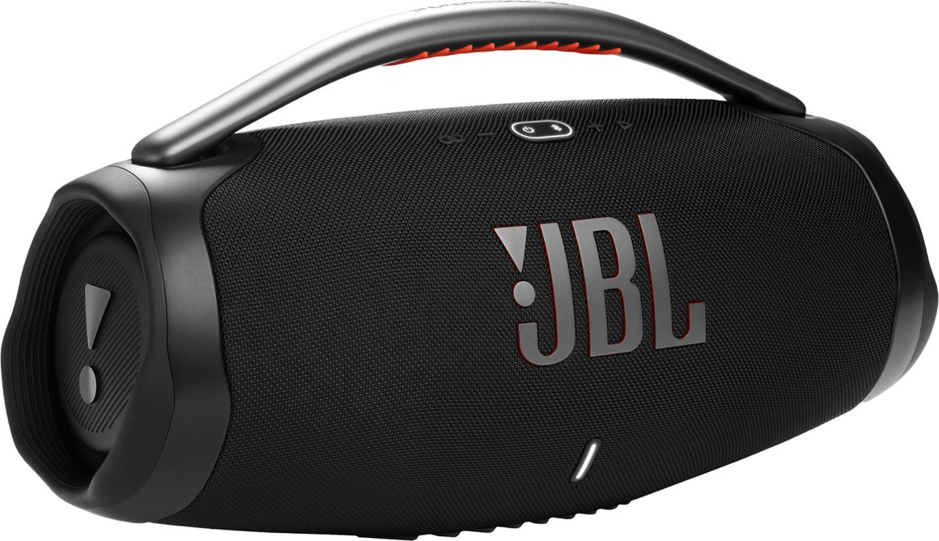 Zoom in on Front Zoom. JBL - Boombox3 Portable Bluetooth Speaker - Black.
