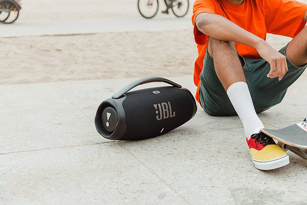 Alt View 20. JBL - Boombox3 Portable Bluetooth Speaker - Black.