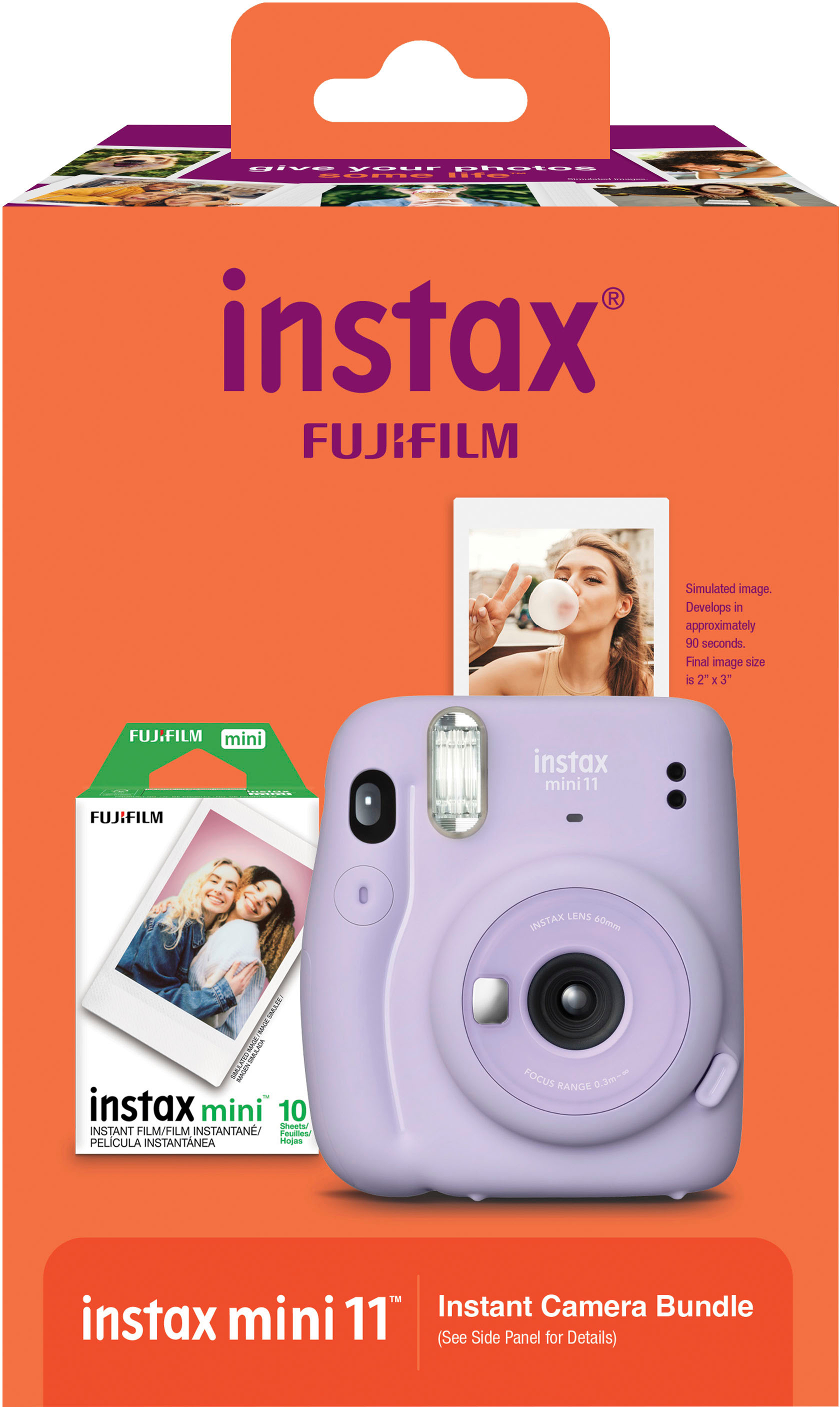 Cámara Fujifilm Instax Mini 11 Lila