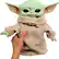 Alt View 14. Star Wars - Grogu 11" Squeeze & Blink Plush - Green/Brown.