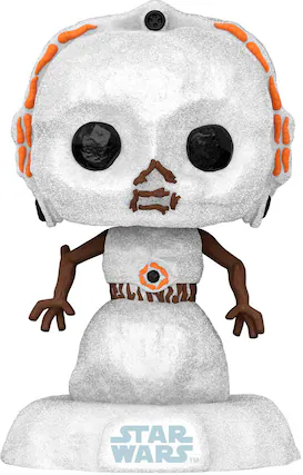 Front. Funko - POP! Star Wars: Holiday - C-3PO as a Snowman.