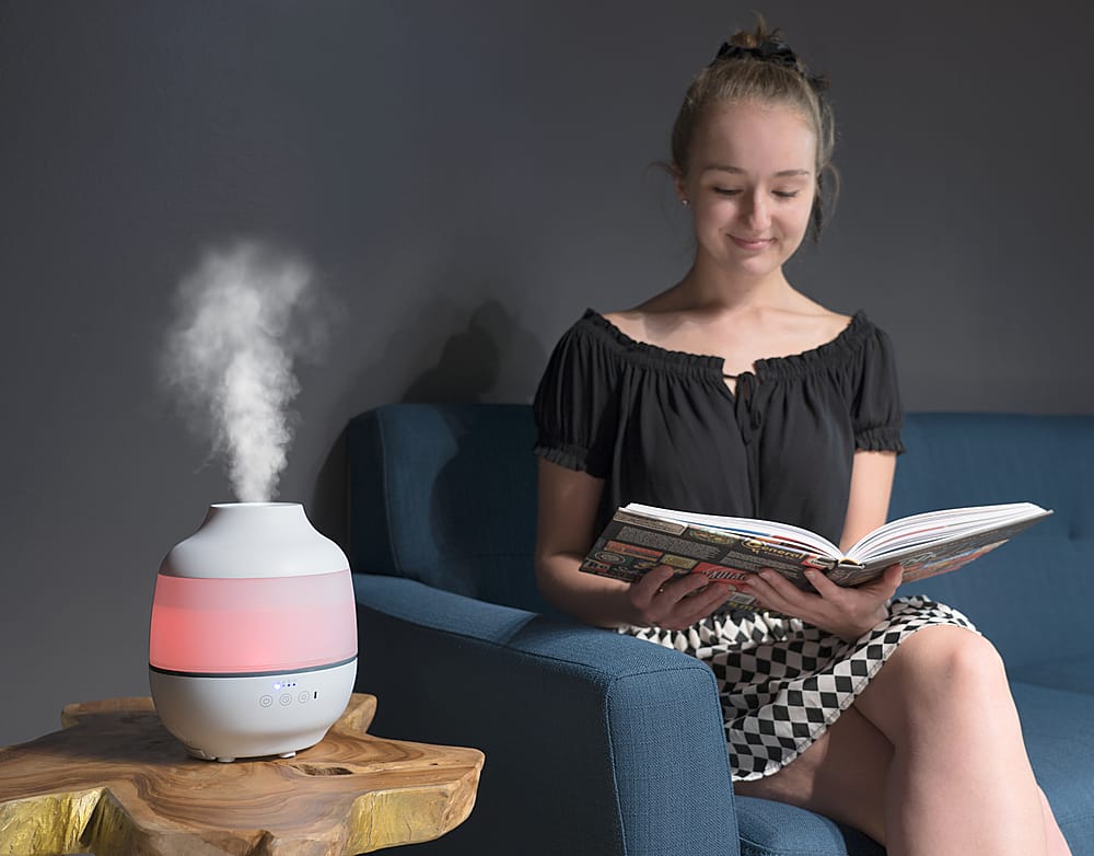 Homedics Ultrasonic Humidifier2.0 Multi Light White UHE