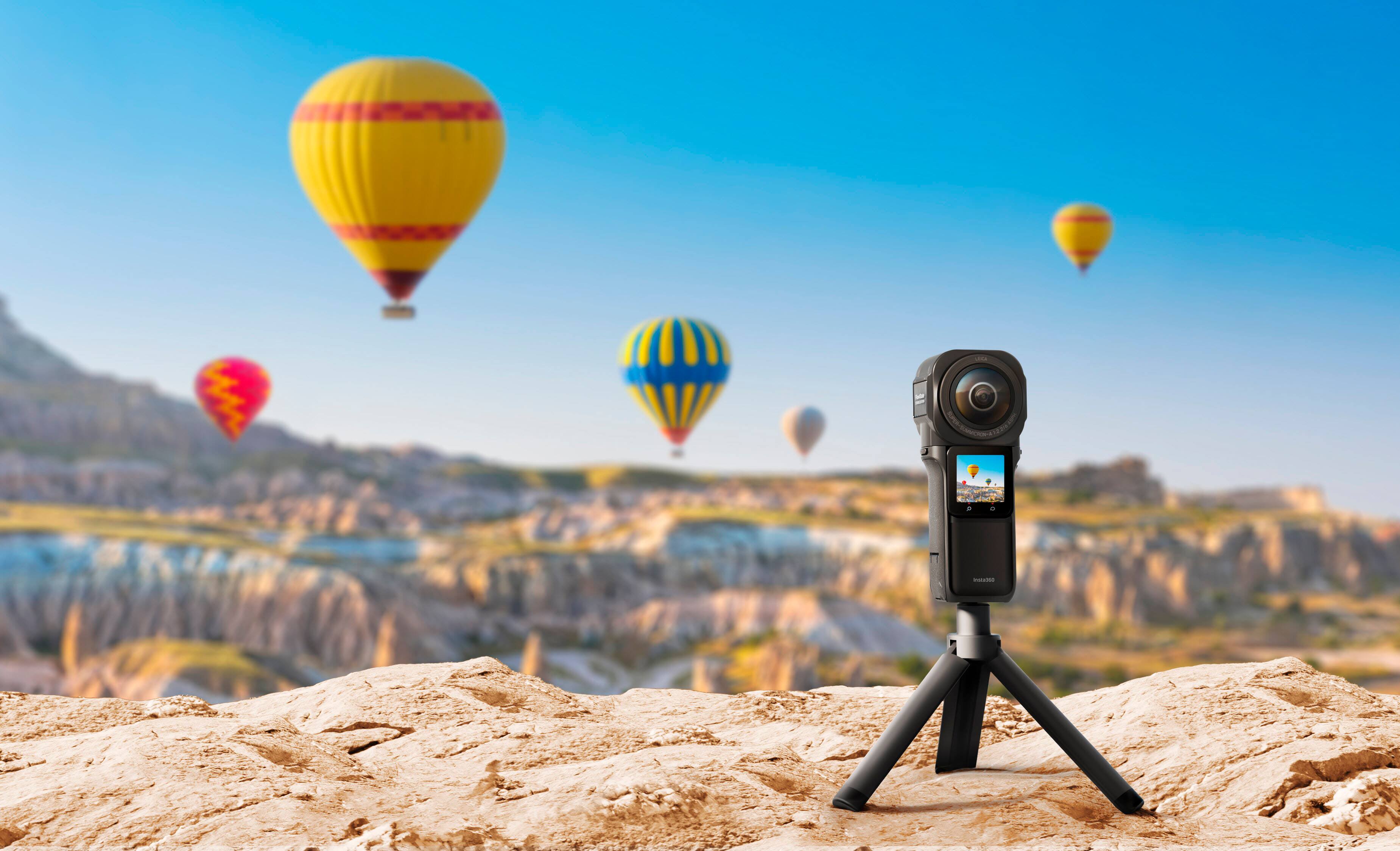 Protecteurs écran Komet 360 Pour Insta360 ONE R/RS - 2 Verres Trempés écran + 2 Objectifs, Kit Complet