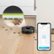 Left. Shark - AI Ultra 2-in-1 Robot Vacuum & Mop with Sonic Mopping, Matrix Clean, Home Mapping, WiFi Connected - Black.