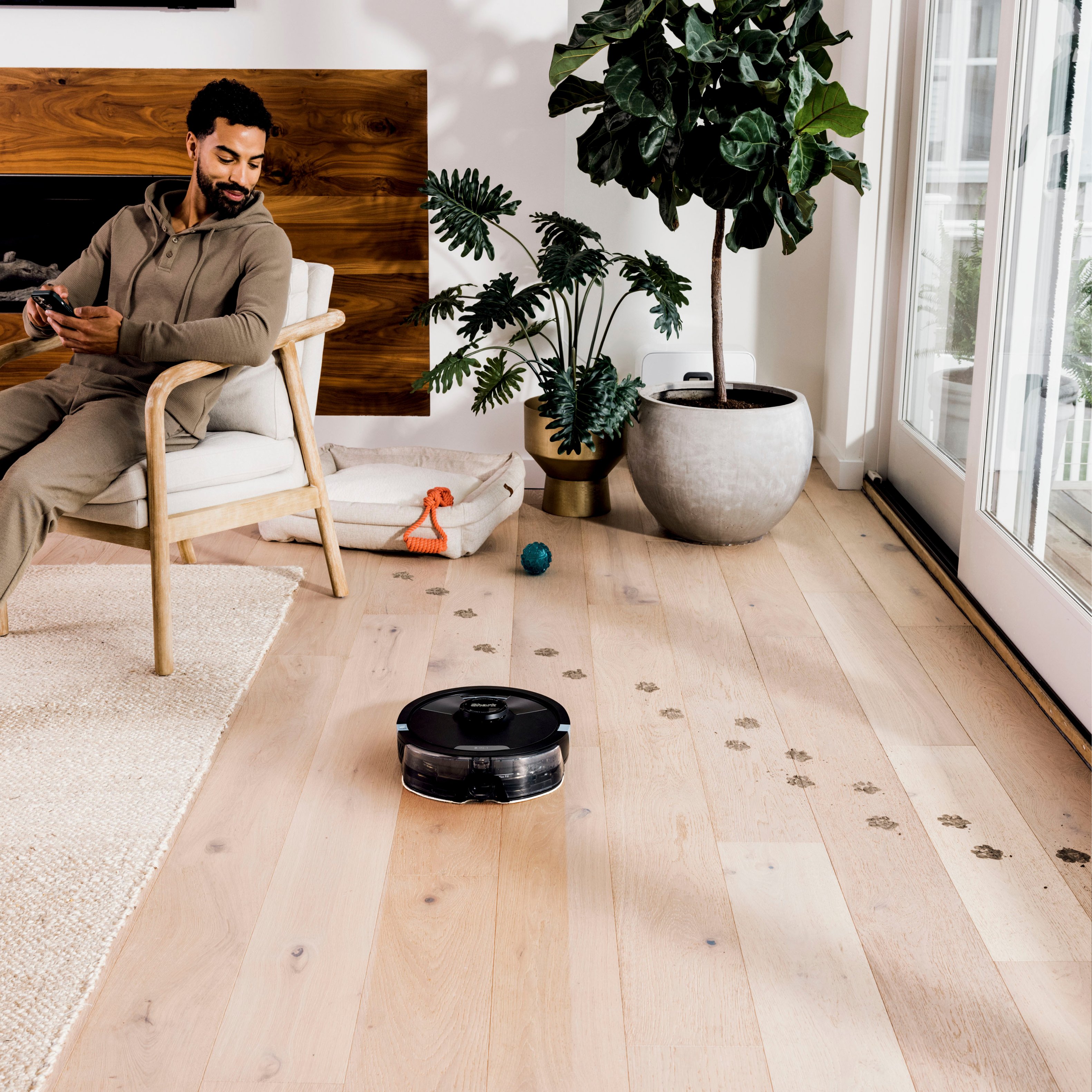 2-in-1 Mopping, Ultra Clean, Best Mop Matrix Black Home & - Vacuum with Buy Connected Sonic Robot Mapping, Shark WiFi RV2620WD AI