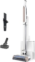 Shark - Wandvac Self-Empty System Pet, Bagless Cordless 3-in-1 Cordless Stick Vacuum with HEPA Self-Empty Charging Base - White - Front_Zoom