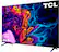 Alt View 2. TCL - 65" Class 5-Series 4K UHD QLED Dolby Vision HDR Smart Roku TV - Black.