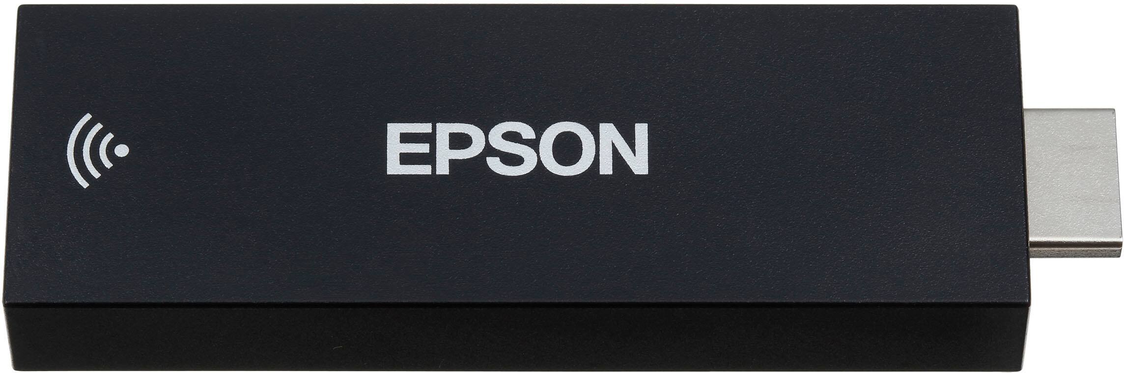 Alt View 13. Epson - EpiqVision Flex CO-FH02 Full HD 1080p Smart Streaming Portable Projector, 3-Chip 3LCD, Android TV, Bluetooth - White.