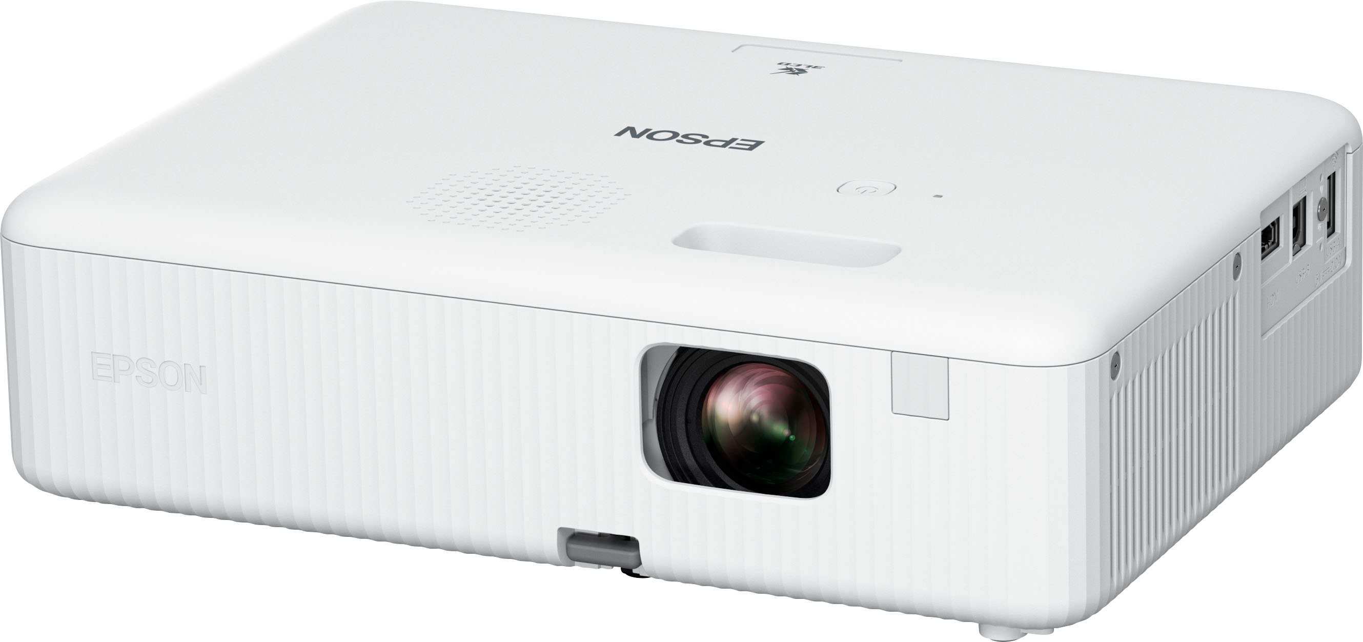 Left View: Epson - Home Cinema 1080 1080p 3LCD Projector - White