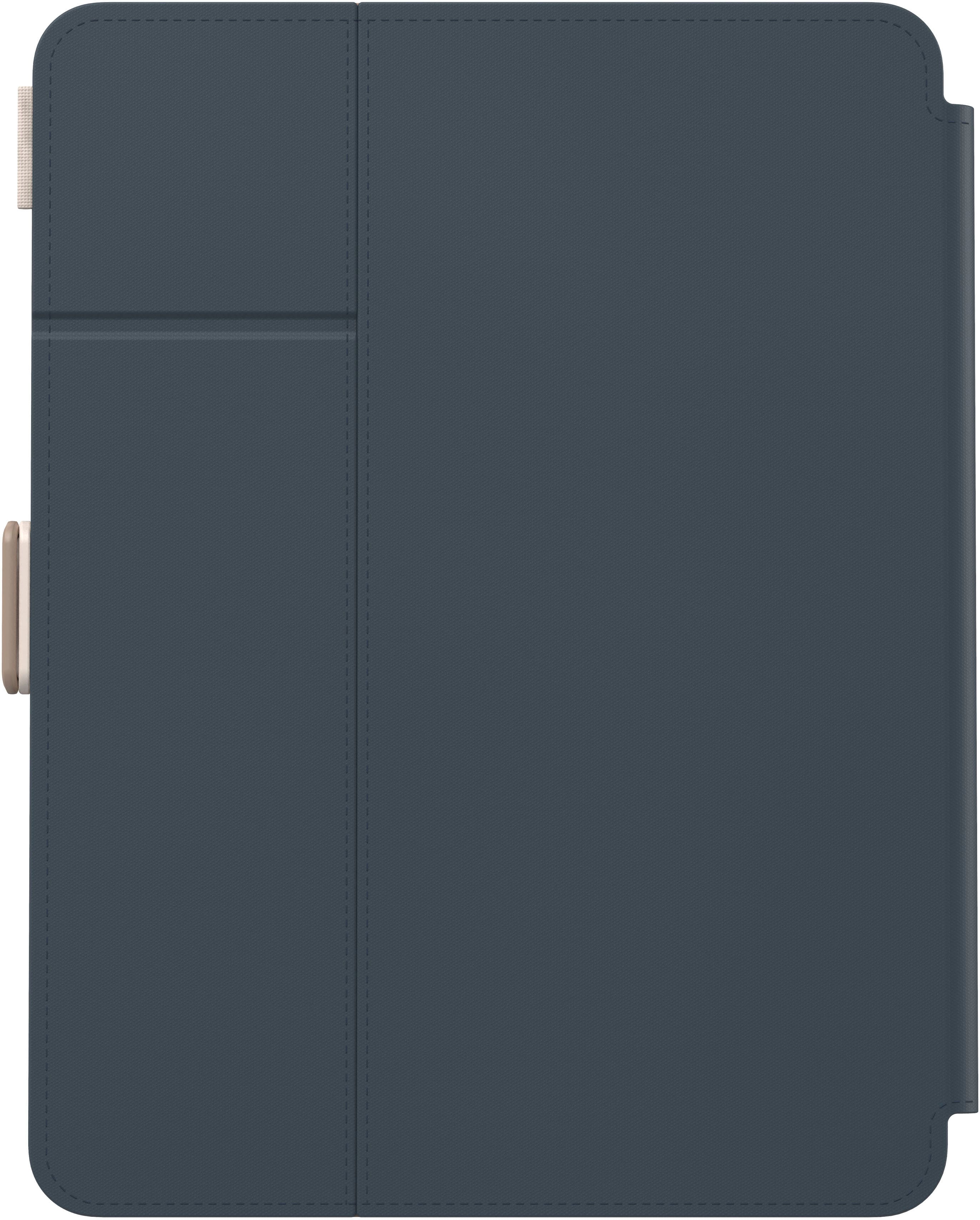 Left. Speck - Balance Folio Case for Apple iPad Air 11"(latest model/M2), iPad Pro 11"(3rd/2nd/1st Gen) & iPad Air 10.9"(5th/4th Gen) - Charcoal.