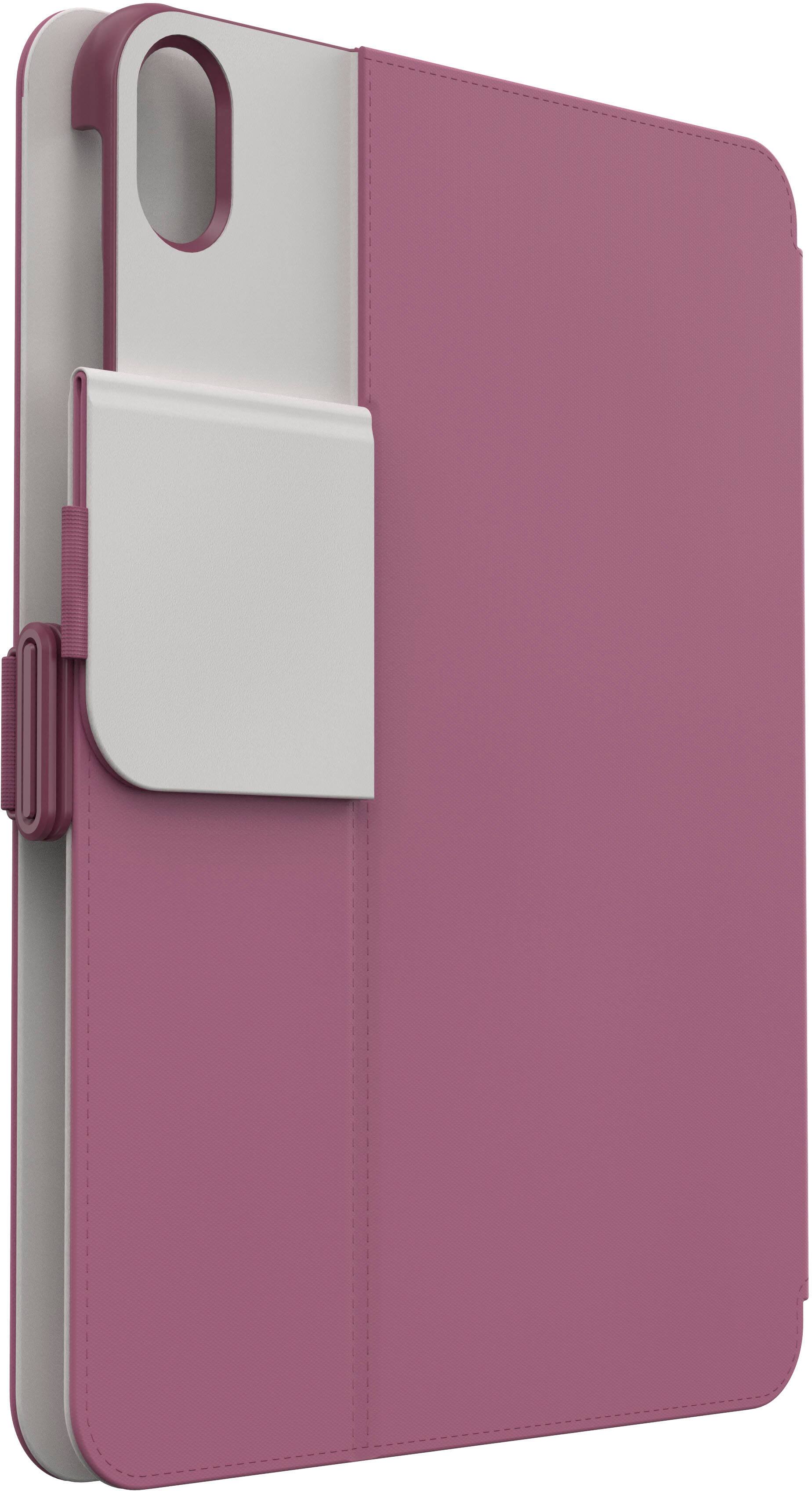Alt View 12. Speck - Balance Folio R Case for Apple 10.9" iPad (10th Generation) - Plumberry Purple.