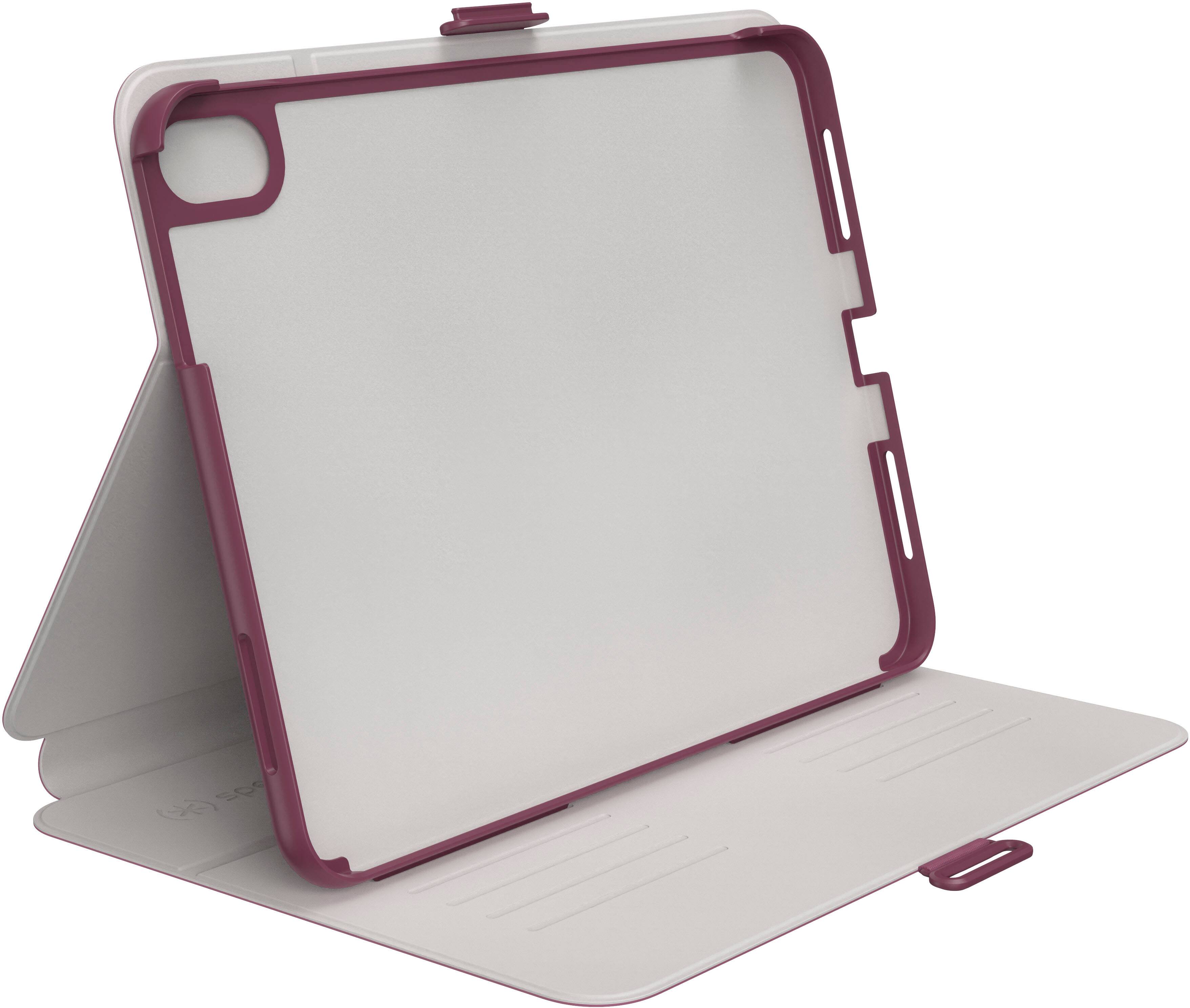 Alt View 14. Speck - Balance Folio R Case for Apple 10.9" iPad (10th Generation) - Plumberry Purple.