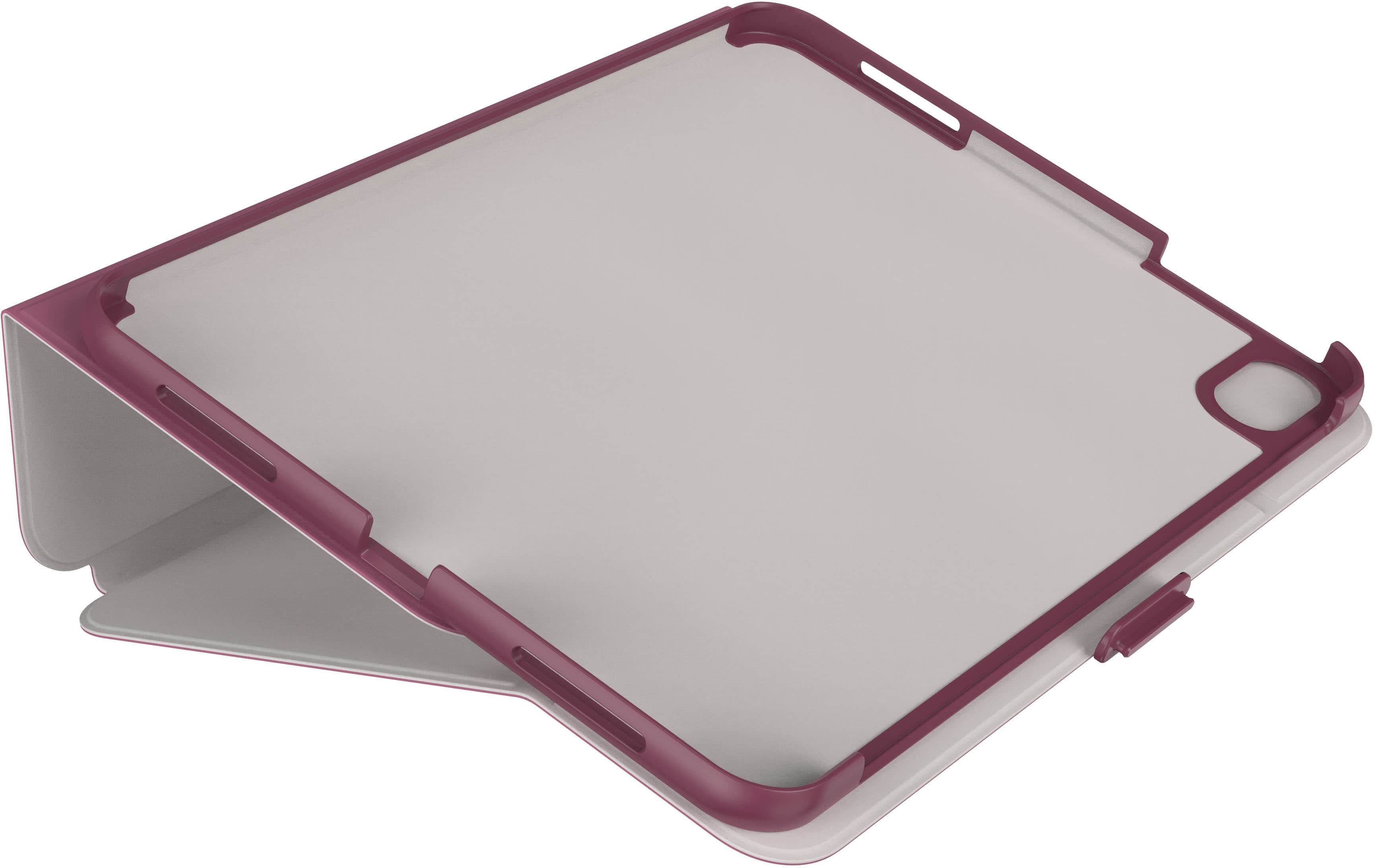Alt View 15. Speck - Balance Folio R Case for Apple 10.9" iPad (10th Generation) - Plumberry Purple.