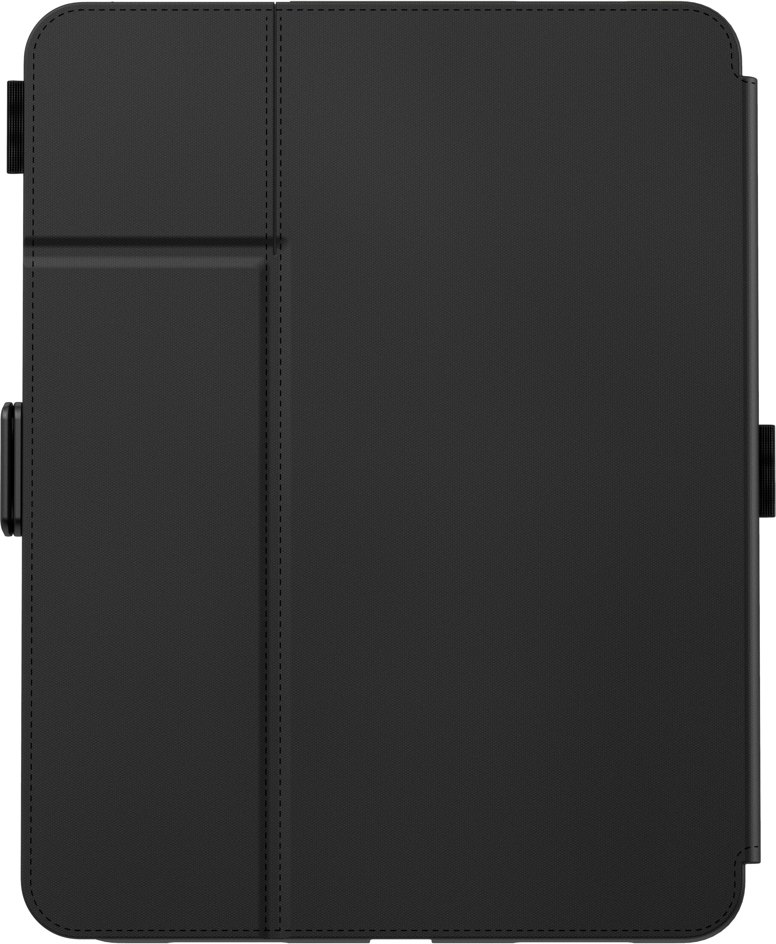 Left. Speck - Balance Folio R Case for Apple 10.9" iPad (10th Generation) - Black/White.