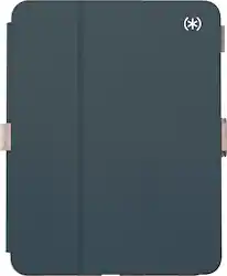 Speck - Balance Folio Case for Apple iPad 11"(A16 chip 2025) and iPad 10.9" (10th Generation) - Charcoal - Front_Zoom