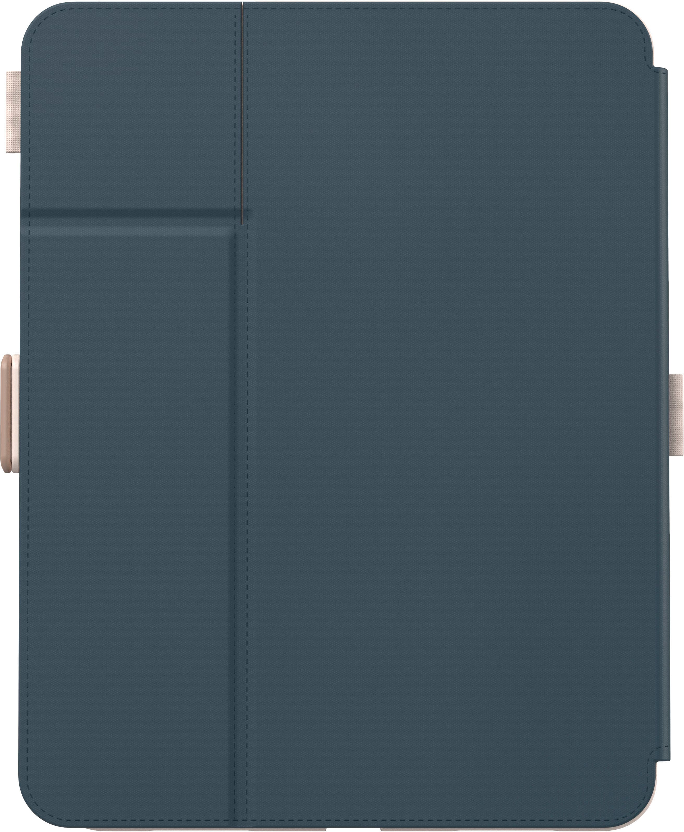 Left. Speck - Balance Folio R Case for Apple 10.9" iPad (10th Generation) - Charcoal.