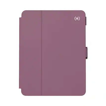Front. Speck - Balance Folio Case for Apple iPad Air 11"(latest model/M2), iPad Pro 11"(3rd/2nd/1st Gen) & iPad Air 10.9"(5th/4th Gen) - Plumberry Purple.