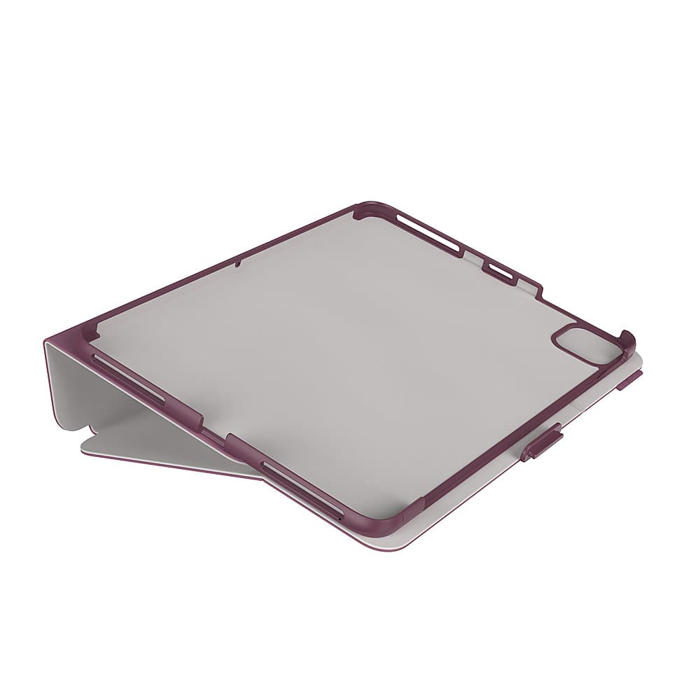 Alt View 15. Speck - Balance Folio Case for Apple iPad Air 11"(latest model/M2), iPad Pro 11"(3rd/2nd/1st Gen) & iPad Air 10.9"(5th/4th Gen) - Plumberry Purple.