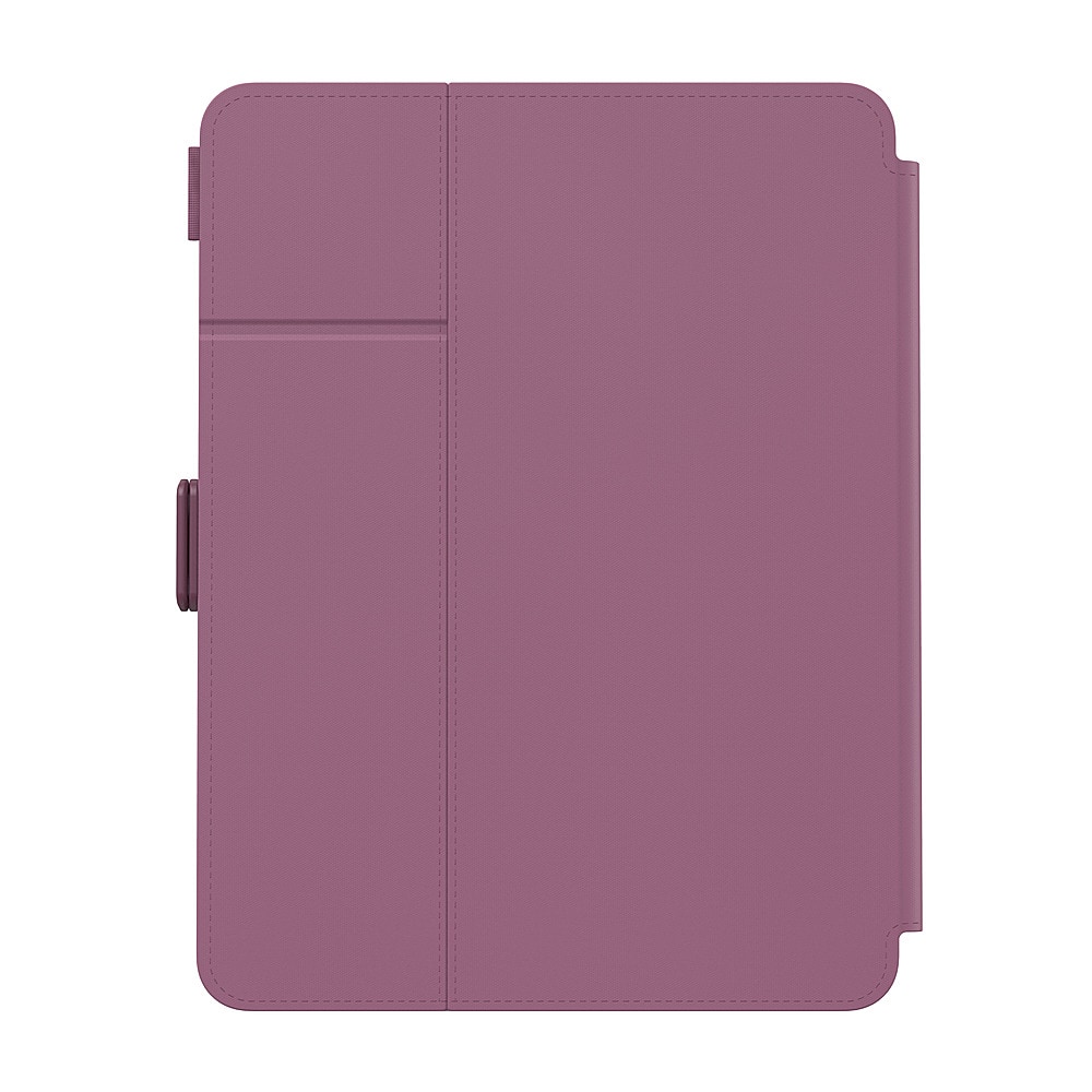Left. Speck - Balance Folio Case for Apple iPad Air 11"(latest model/M2), iPad Pro 11"(3rd/2nd/1st Gen) & iPad Air 10.9"(5th/4th Gen) - Plumberry Purple.