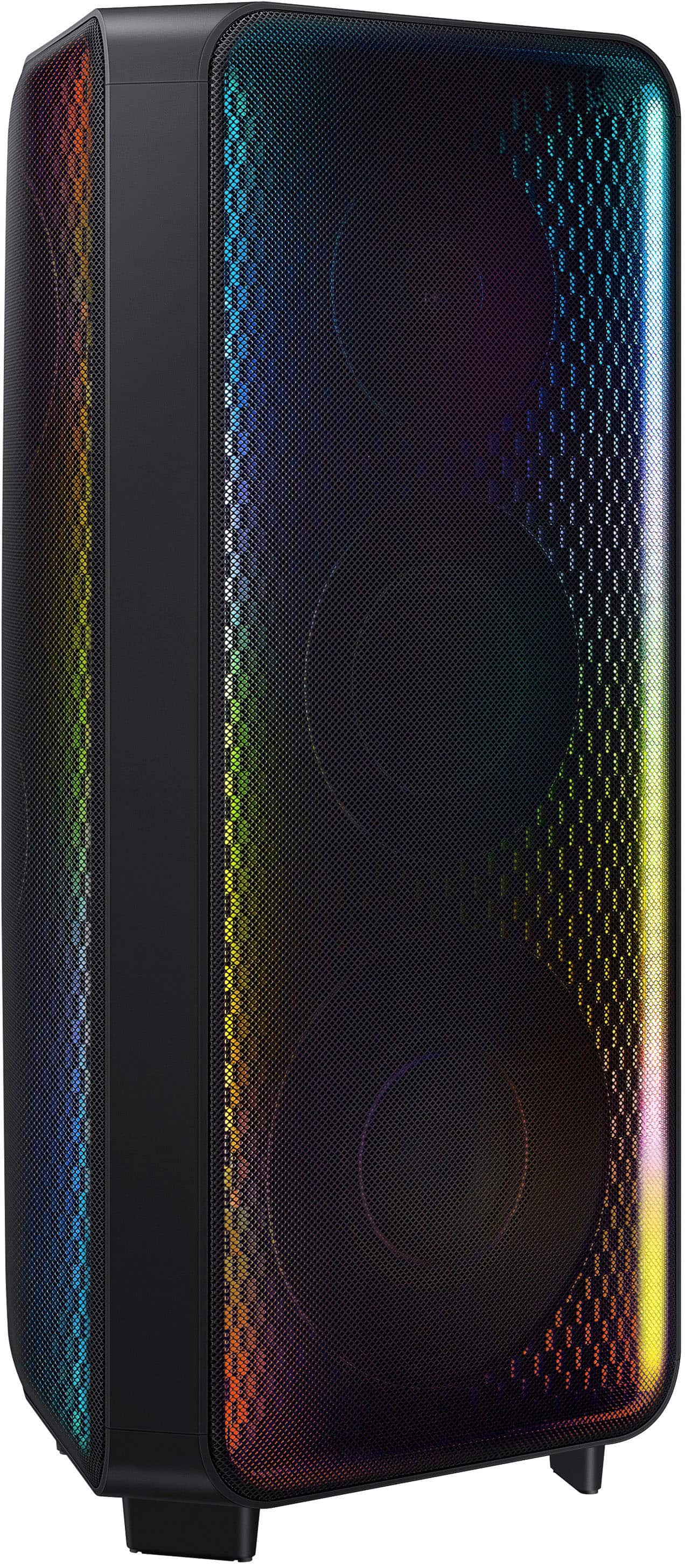 Samsung - MX-ST90B Sound Tower High Power Audio 1700W - Black - Front_Zoom