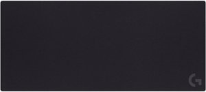 Logitech - G840 Cloth Gaming Mouse Pad with Rubber Base (Extra Large) - Black - Front_Zoom
