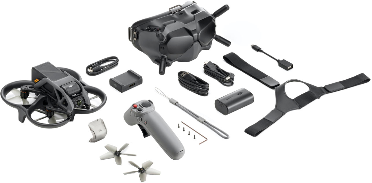 DJI Avata FPV Drone with Fly More Kit CP.FP.00000062.02 C - Adorama