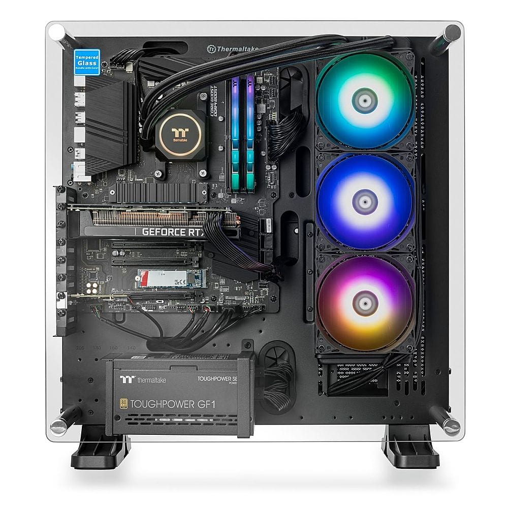 Best Buy: Thermaltake Shadow 370 v2 Gaming Desktop Ryzen 5 5600X 16GB ...