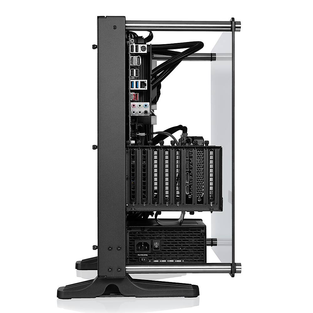 Alt View 5. Thermaltake - Shadow 360T Gaming Desktop - Ryzen 5 5600X - 16GB RGB Memory - NVIDIA GeForce RTX 3070 - 1TB NVMe M.2 - Black.