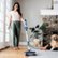 Angle. Shark - Stratos UltraLight Corded Stick Vacuum with DuoClean PowerFins HairPro, Self-Cleaning Brushroll, Odor Neutralizer - Navy.